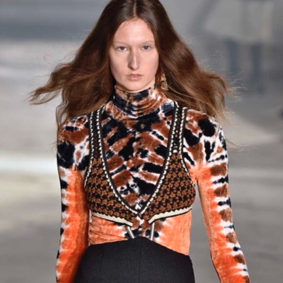 Proenza Schouler crochet detail dress NWT